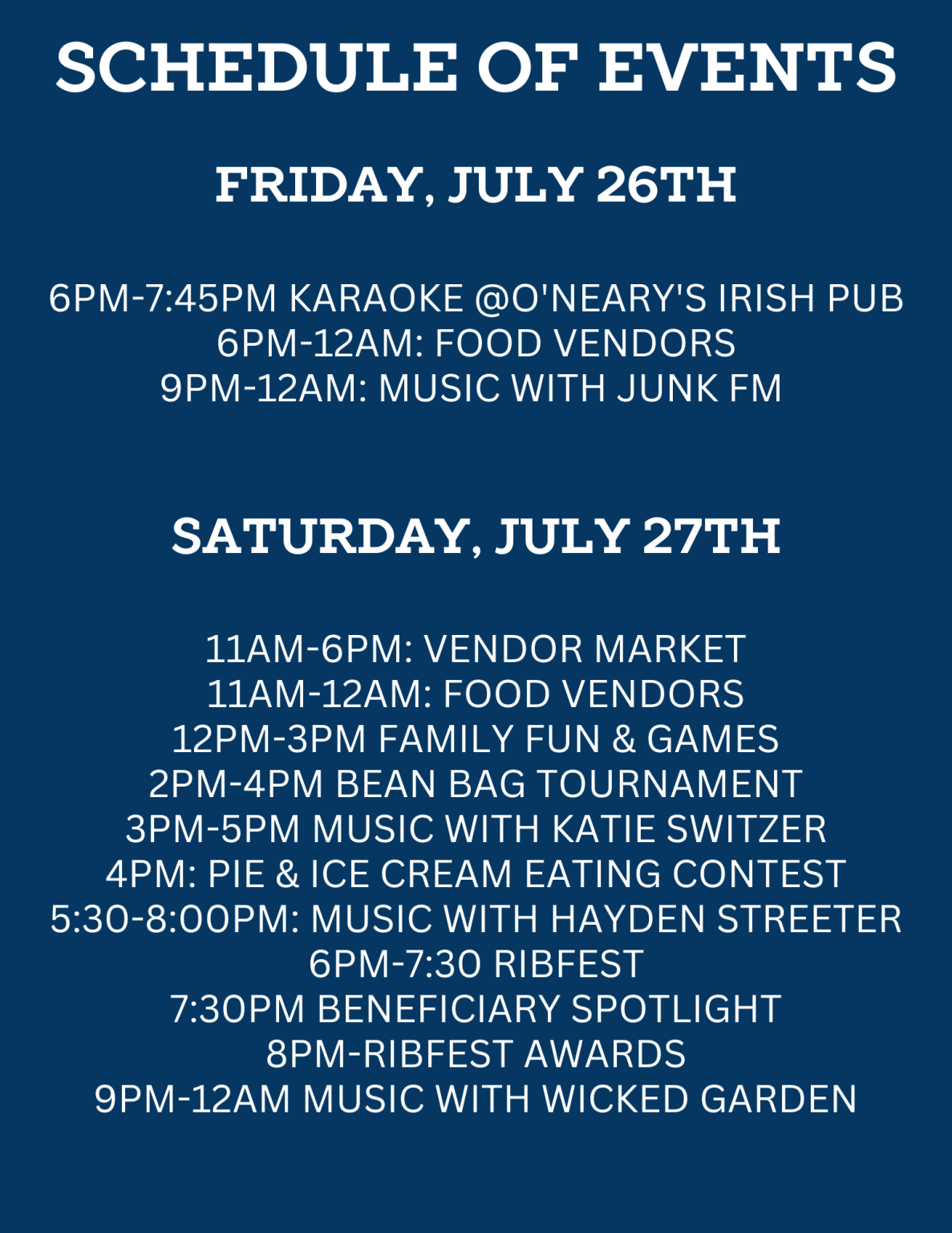 Events – Brainerd Streetfest